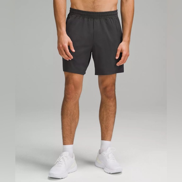 lululemon athletica Other - Lululemon Pace Breaker Linerless Black Athletic Workout 7” Shorts size XL